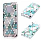 For Huawei Mate 30 Plating Marble Pattern Soft TPU Protective Case(Green White) - 1