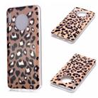 For Huawei Mate 30 Plating Marble Pattern Soft TPU Protective Case(Leopard) - 1