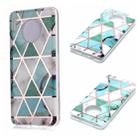 For Huawei Mate 30 Pro Plating Marble Pattern Soft TPU Protective Case(Green White) - 1