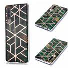 For Huawei P30 Plating Marble Pattern Soft TPU Protective Case(Green) - 1