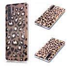 For Huawei P30 Pro Plating Marble Pattern Soft TPU Protective Case(Leopard) - 1