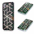 For Huawei Y5 (2019) Plating Marble Pattern Soft TPU Protective Case(Green) - 1