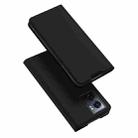 For OPPO Realme Narzo 50 5G DUX DUCIS Skin Pro Series Flip Leather Phone Case(Black) - 1