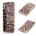For Huawei Y7 (2019) Plating Marble Pattern Soft TPU Protective Case(Leopard) - 1