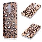 For Huawei Mate 20 lite Plating Marble Pattern Soft TPU Protective Case(Leopard) - 1