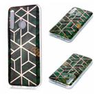 For Huawei Honor 10 Lite Plating Marble Pattern Soft TPU Protective Case(Green) - 1