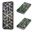 For Huawei P20 Plating Marble Pattern Soft TPU Protective Case(Green) - 1