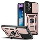 For OnePlus Nord N20 5G Sliding Camera Cover Design TPU + PC Phone Case(Rose Gold) - 1