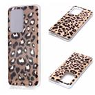 For Galaxy S20 Ultra Plating Marble Pattern Soft TPU Protective Case(Leopard) - 1