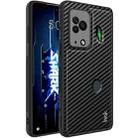 For Xiaomi Black Shark 5 Pro IMAK LX-6 Series Carbon Fiber Pattern Shockproof Phone Case(Black) - 1