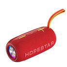 HOPESTAR H49 RGB Light TWS Waterproof Wireless Bluetooth Speaker(Red) - 1