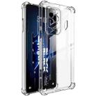 For Xiaomi Black Shark 5 imak TPU Phone Case with Screen Protector(Transparent) - 1