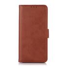 For iPhone 14 Pro Max Cow Texture Leather Phone Case (Brown) - 2