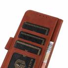 For iPhone 14 Pro Max Cow Texture Leather Phone Case (Brown) - 7