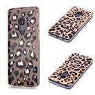 For Galaxy S9 Plating Marble Pattern Soft TPU Protective Case(Leopard) - 1