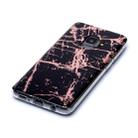 For Galaxy S9 Plating Marble Pattern Soft TPU Protective Case(Black Gold) - 3