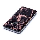 For Galaxy S9 Plating Marble Pattern Soft TPU Protective Case(Black Gold) - 4