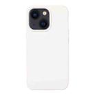 For iPhone 14 Liquid Silicone Phone Case (White) - 1