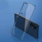 For Xiaomi 12 Lite Ice Crystal PC + TPU Phone Case(Transparent) - 1