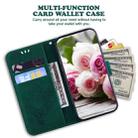 For iPhone SE 2022 / SE 2020 / 8 / 7 Butterfly Rose Embossed Leather Phone Case(Green) - 6