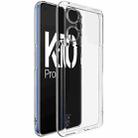 For OPPO K10 Pro 5G imak UX-5 Series Transparent Shockproof TPU Phone Case(Transparent) - 1