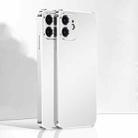 Ultra Thin Electroplated Frosted TPU Phone Case For iPhone 11(White) - 1