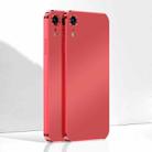 Ultra Thin Electroplated Frosted TPU Phone Case For iPhone XR(Red) - 1