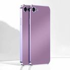 Ultra Thin Electroplated Frosted TPU Phone Case For iPhone SE 2022 / 2020 / 8 / 7(Purple) - 1