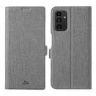 For Samsung Galaxy A13 4G ViLi K Series Shockproof Magnetic Flip Leather Phone Case(Grey) - 1