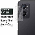 For OPPO A96 Global imak Integrated Rear Camera Lens Tempered Glass Film - 4