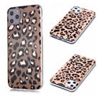 For iPhone 11 Pro Max Plating Marble Pattern Soft TPU Protective Case(Leopard) - 1