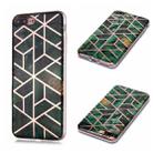 For iPhone 7 Plus / 8 Plus Plating Marble Pattern Soft TPU Protective Case(Green) - 1