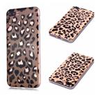 For iPhone 7 Plus / 8 Plus Plating Marble Pattern Soft TPU Protective Case(Leopard) - 1