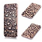 For iPhone 7 / 8 Plating Marble Pattern Soft TPU Protective Case(Leopard) - 1