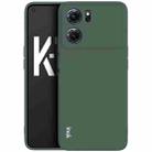 For OPPO K10 5G IMAK UC-4 Series Straight Edge TPU Phone Case(Dark Green) - 1