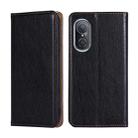 For Huawei nova 9 SE 4G Gloss Oil Solid Color Magnetic Flip Leather Phone Case(Black) - 1