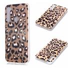 For Xiaomi Redmi Note 8 Plating Marble Pattern Soft TPU Protective Case(Leopard) - 1