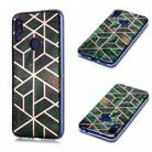 For Xiaomi Redmi Note 7 Plating Marble Pattern Soft TPU Protective Case(Green) - 1