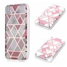 For Xiaomi Redmi 7A Plating Marble Pattern Soft TPU Protective Case(Pink) - 1