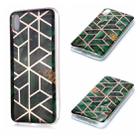 For Xiaomi Redmi 7A Plating Marble Pattern Soft TPU Protective Case(Green) - 1