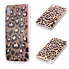 For Xiaomi Redmi 7A Plating Marble Pattern Soft TPU Protective Case(Leopard) - 1