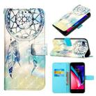 3D Painting Horizontal Flip Leather Case For iPhone 6s/6/7/8/SE 2020/SE 2022 (Dream Wind Chimes) - 1
