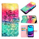 For Motorola Moto E20/E30/E40 3D Painting Horizontal Flip Leather Case(Chasing Dreams) - 1