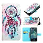 For Nokia G21/G11 3D Painting Horizontal Flip Leather Case(Color Drop Wind Chimes) - 1