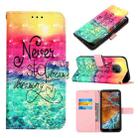 For Nokia G300 3D Painting Horizontal Flip Leather Case(Chasing Dreams) - 1