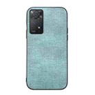 For Xiaomi Redmi Note 11 Pro Brugg Texture PU Shockproof Phone Case(Light Green) - 1