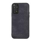 For Xiaomi Redmi Note 11 / Note 11S 4G Brugg Texture PU Shockproof Phone Case(Black) - 1