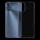 For Motorola Moto E32 0.75mm Ultra-thin Transparent TPU Phone Case - 1