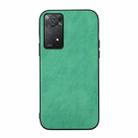 For Xiaomi Redmi Note 11 Pro Falette Texture PU Shockproof Phone Case(Green) - 1