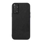 For Xiaomi Redmi Note 11 / Note 11S 4G Falette Texture PU Shockproof Phone Case(Black) - 1
